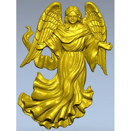 Ангел Благословения - 3D модель STL для ЧПУ