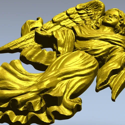 Ангел Благословения - 3D модель STL для ЧПУ