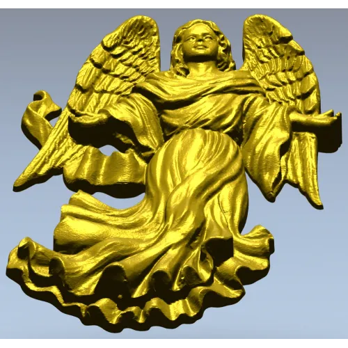 Ангел Благословения - 3D модель STL для ЧПУ