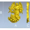 Ангел Благословения - 3D модель STL для ЧПУ