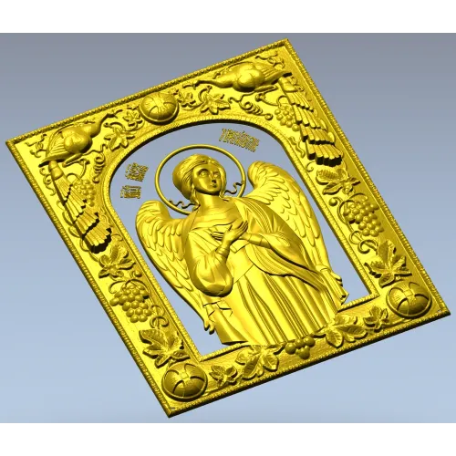 Ангел Хранитель в арке - 3D модель STL для ЧПУ