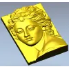 Барельеф ангела - 3D модель STL для ЧПУ