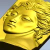 Барельеф ангела - 3D модель STL для ЧПУ