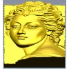 Барельеф ангела - 3D модель STL для ЧПУ