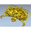 Рельефное панно "Ракушка с играющими путти" - stl модель для ЧПУ