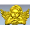 Cherubic Angel Relief STL for CNC Milling
