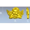 Cherubic Angel Relief STL for CNC Milling
