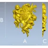 Картуш с ангелами - 3D STL для ЧПУ