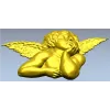 Мечтательный купидон - 3D STL рельеф для ЧПУ