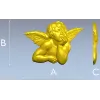 Мечтательный купидон - 3D STL рельеф для ЧПУ
