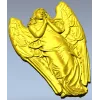 Рельефный ангел - 3D модель в формате STL для ЧПУ