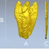 Рельефный ангел - 3D модель в формате STL для ЧПУ