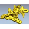 Рельефный ангел-воин - 3D модель в формате STL для ЧПУ