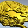 Сердечный поцелуй - 3D модель STL для ЧПУ
