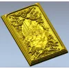 Богатырская рельефная панель - 3D модель STL для ЧПУ