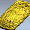 Врата Бабы-Яги - 3D панно в формате STL для ЧПУ