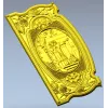 Декоративная 3D модель "Баба-Яга у порога" - STL для ЧПУ