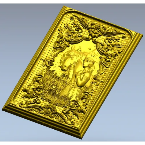 3D модель панно "Белая Русь" (STL) для ЧПУ