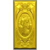 Decorative STL panel "White Rus: Maiden and Steed" - 3D model for CNC