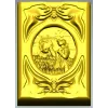 Decorative STL panel "White Rus: Maiden and Steed" - 3D model for CNC