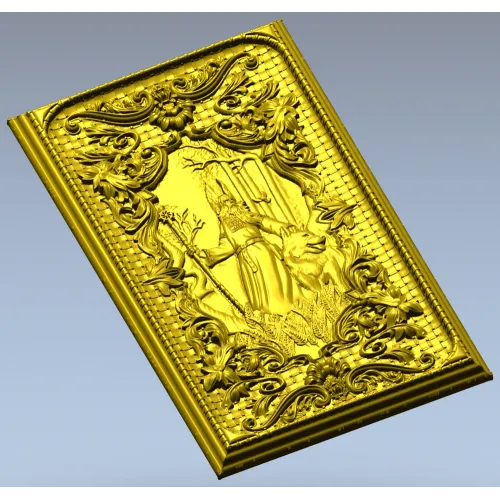Belbog high-relief panel - STL 3D model for CNC
