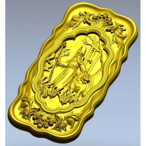 Панно "Белбог" - stl модель для ЧПУ, 3D модель stl для фрезера