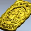 Панно "Белбог" - stl модель для ЧПУ, 3D модель stl для фрезера