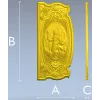 Белбог - 3D модель панель для ЧПУ (STL) с рельефом