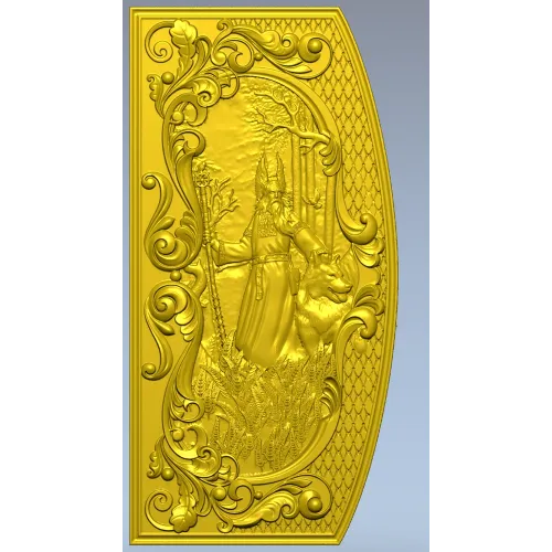 Belbog relief panel STL for CNC