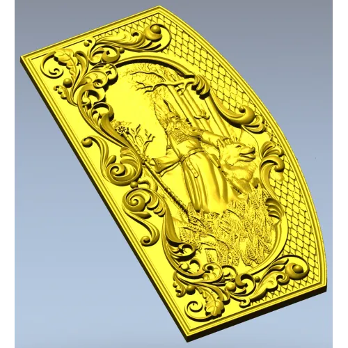 Belbog relief panel STL for CNC