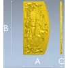 Belbog relief panel STL for CNC