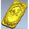 Берегиня - декоративная 3D модель STL для ЧПУ панно