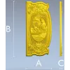Берегиня у воды - 3D панно в формате STL для ЧПУ