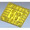 Двупанельное панно с Буддами - 3D модель в формате STL для ЧПУ