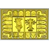 Двупанельное панно с Буддами - 3D модель в формате STL для ЧПУ