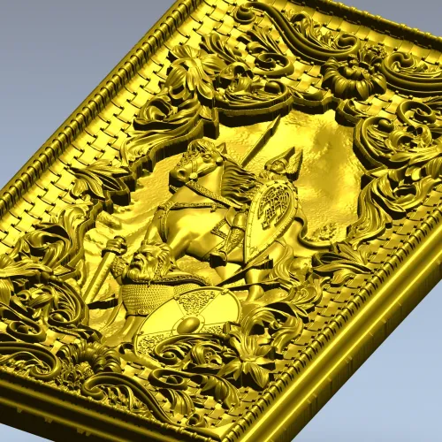 Вальхальский всадник - 3D модель STL для ЧПУ