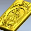 Рельефная 3D модель "Велес" в формате STL для ЧПУ
