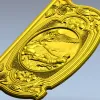 Резная панель "Гамаюн" - 3D модель в формате STL для ЧПУ