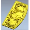 Gamayun Relief Panel STL for CNC carving