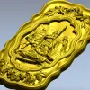 Death of Baldr - high-relief 3D STL for CNC carving