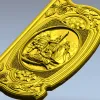 High-relief STL 3D model "The Fall of Baldr" - panel for CNC carving