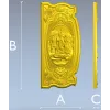 High-relief STL 3D model "The Fall of Baldr" - panel for CNC carving