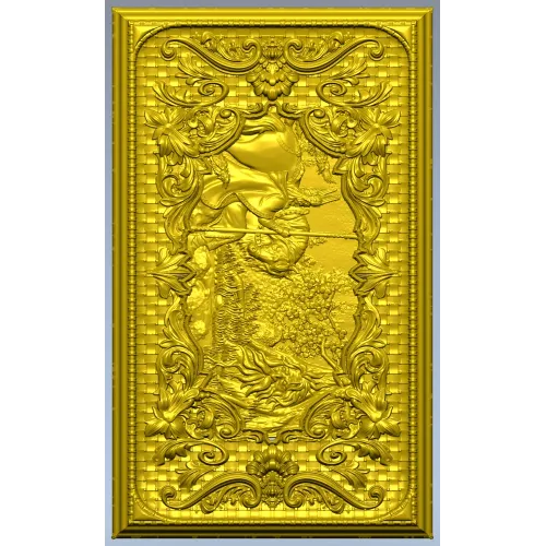 Mimir Relief Panel STL for CNC