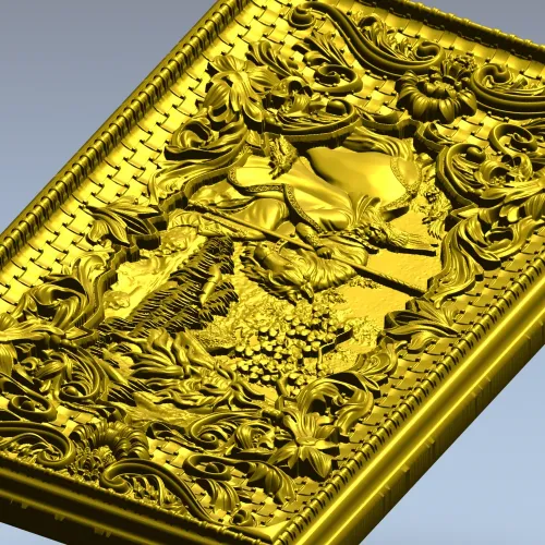 Mimir Relief Panel STL for CNC