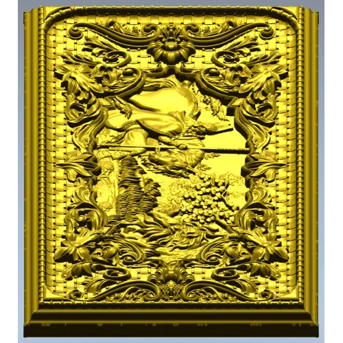 Mimir Relief Panel STL for CNC
