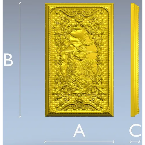 Mimir Relief Panel STL for CNC