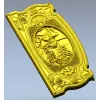 Декоративная панель "Эхо Мимира" - stl модель для ЧПУ