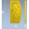 Декоративная панель "Лесной олень" - 3D модель STL для ЧПУ
