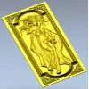 Рельефная мечница - детализированная 3D модель STL для ЧПУ