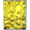 Winged Dragon High-Relief Panel STL